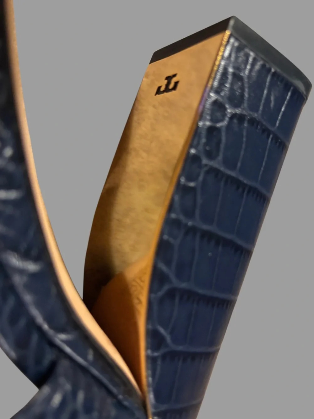 Tory Burch croc embossed